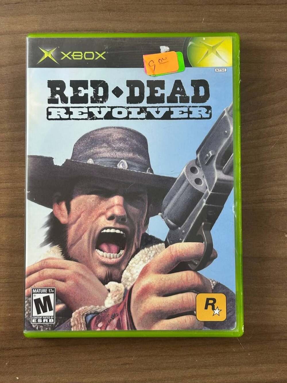 Red Dead Revolver Microsoft Xbox 2004 NTSC Rockstar Game Disc Case & Manual